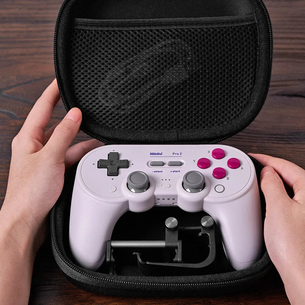 8Bitdo Game Controller Carrying Case Portable Travel for SN30 Pro+ Pro 2 PS5 PS4