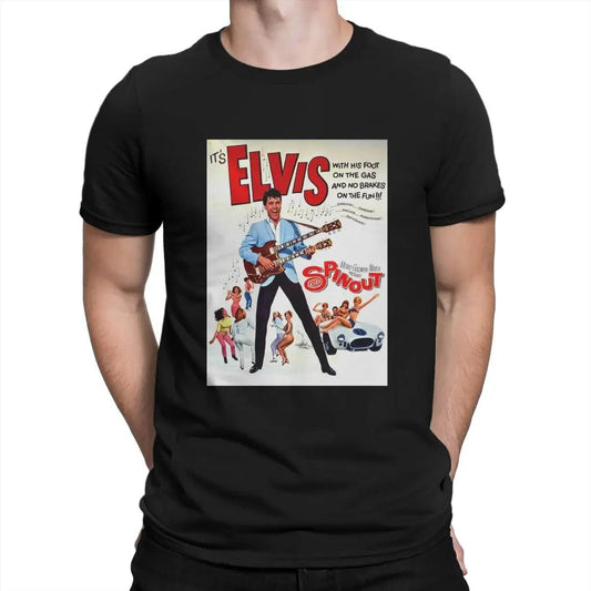 Elvis Presley T Shirt Harajuku Sweatshirts Hipster Singer Man TShirt Men Tee Shirt Clothing - Lizard Vigilante