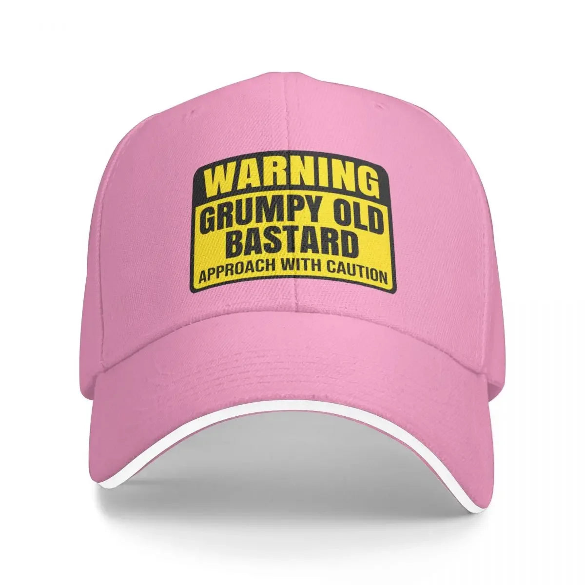 Grumpy Old Bastard Baseball Cap – Funny Warning Sign Hat for Men & Women, Adjustable Fit - Premium hat from Lizard Vigilante - Just $23.88! Shop now at Lizard Vigilante