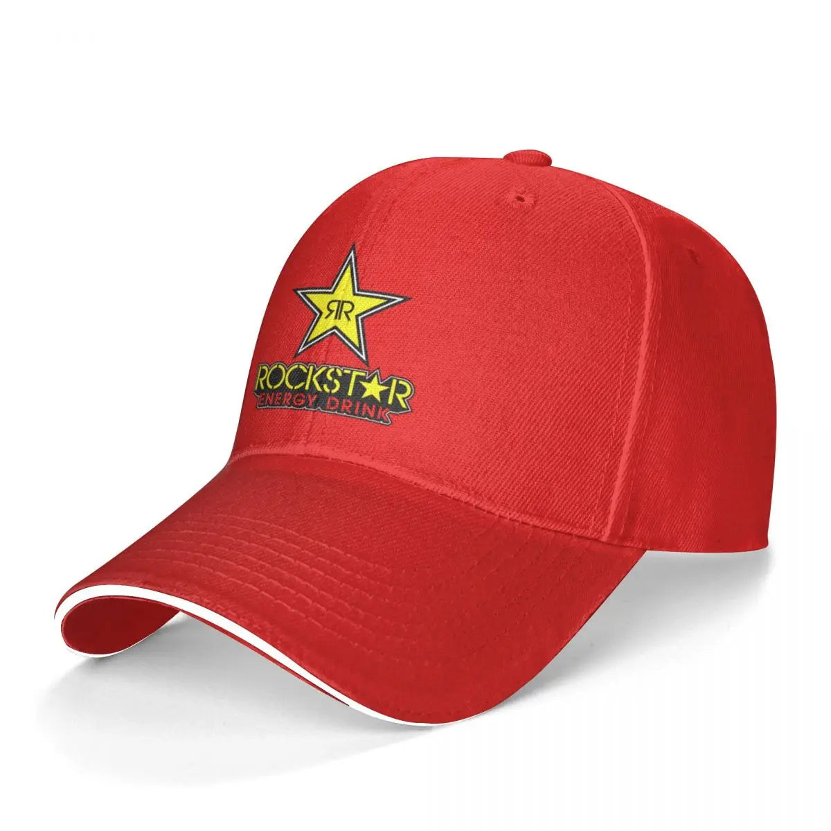 Energy Drink Baseball Cap Rock Star Merchandise Hippie Cheap Trucker Hat Cute Logo Women Baseball Caps - Lizard Vigilante