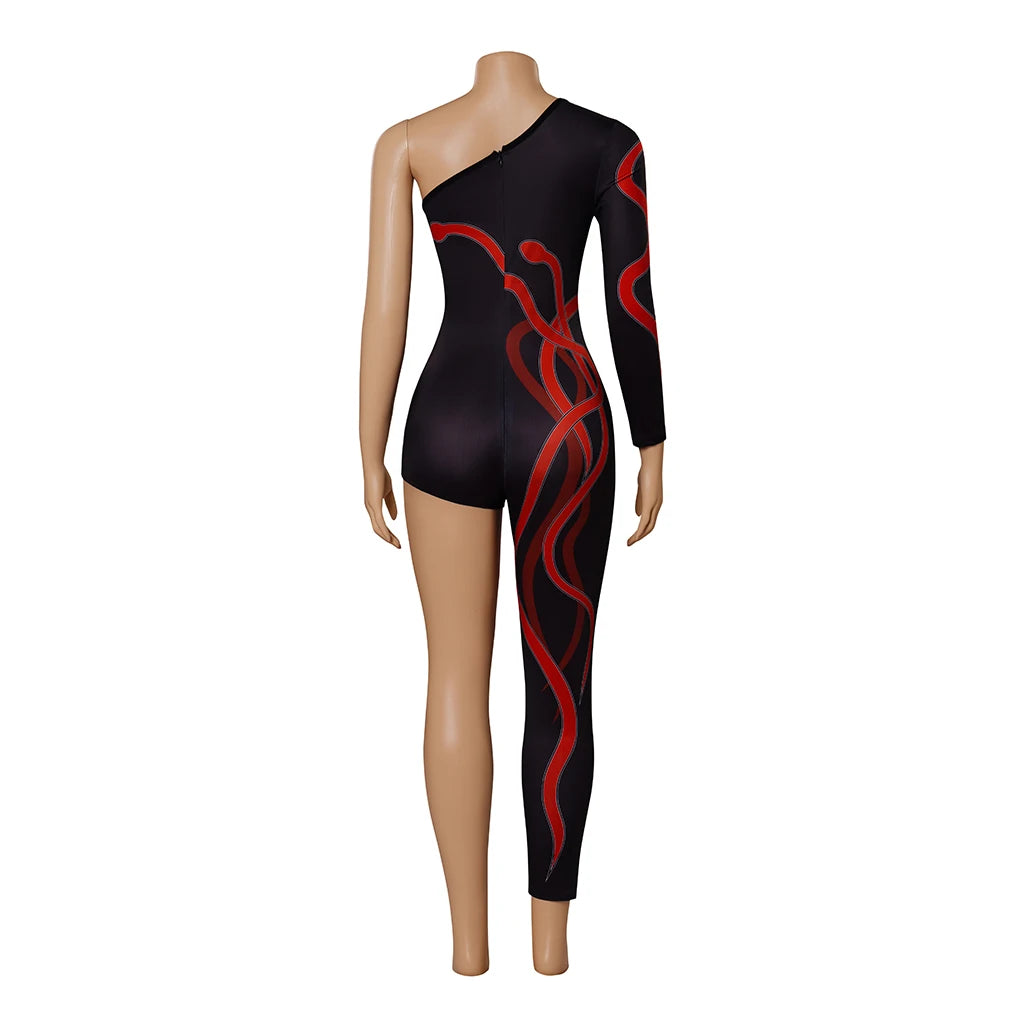 Taylor Swift Eras Tour Cosplay Costume Black One-Legged Jumpsuit Halloween Costume Bodysuit for Adult Women - Premium costume from Lizard Vigilante - Just $39.99! Shop now at Lizard Vigilante