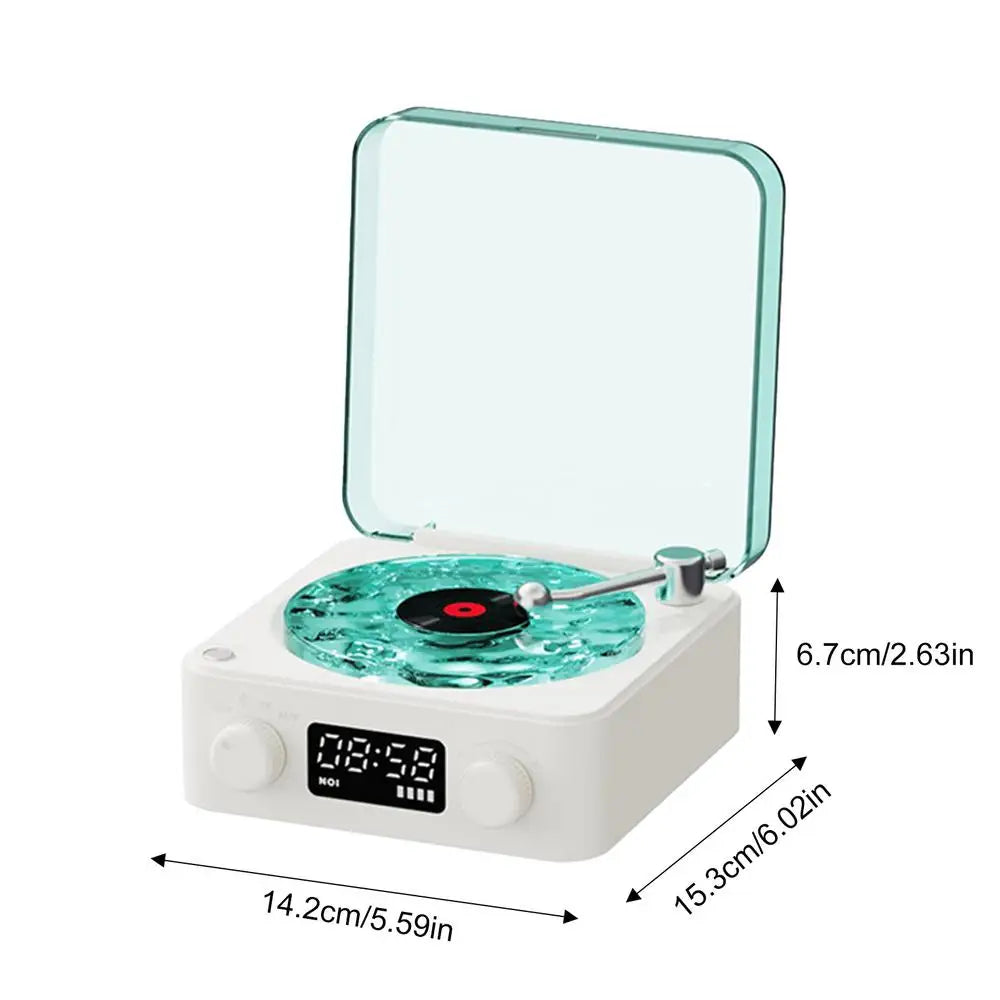 Easy To Use, Waves Vinyl Player Retro Record Player with Bluetooth, Natural Sleep Aid & White Noise Speaker, Multi-Function Sound System - Premium  from Lizard Vigilante - Just $81.99! Shop now at Lizard Vigilante