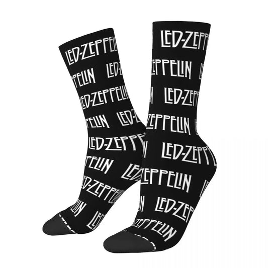Men's & Women's Band Led Zeppelins Socks Cute Fashion Socks Hip Hop Accessories Middle Tube Socks Best Gift - Premium  from Lizard Vigilante - Just $19.99! Shop now at Lizard Vigilante