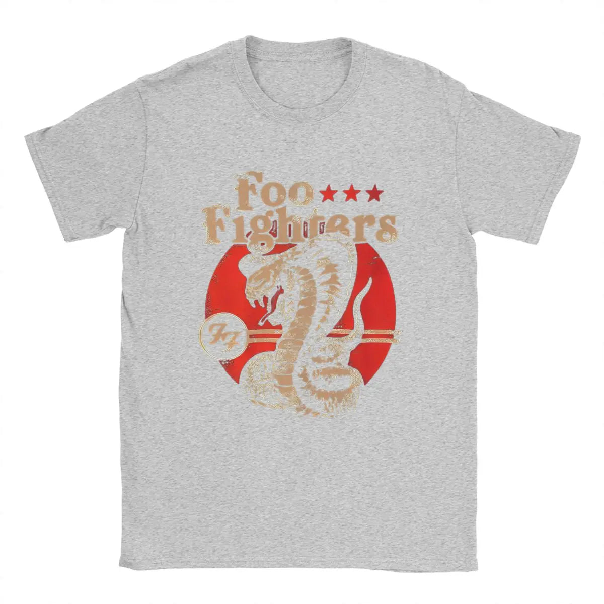 Foo Fighters Rock Revolution T-Shirt for Men – 100% Cotton Concert Tee with Digital Print, Short Sleeve Gift Merchandise - Premium T-shirt from Lizard Vigilante - Just $23.88! Shop now at Lizard Vigilante