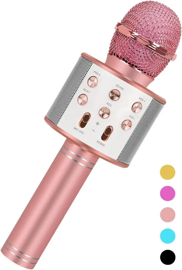 Handheld Karaoke Microphone for Kids – Fun Toys for 4-15 Year Old Girls - Premium microphone from Lizard Vigilante - Just $22.88! Shop now at Lizard Vigilante