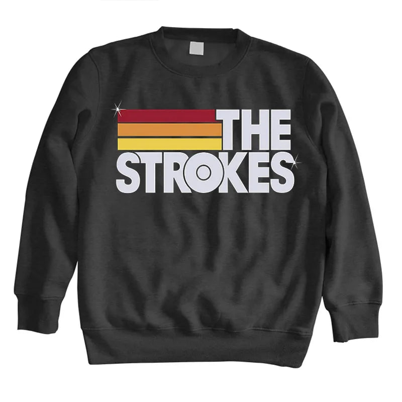 Men’s O-Neck Sweatshirt – The Strokes Indie Rock Band Hoodie - Premium hoodies from dsers - Just $42.88! Shop now at Lizard Vigilante