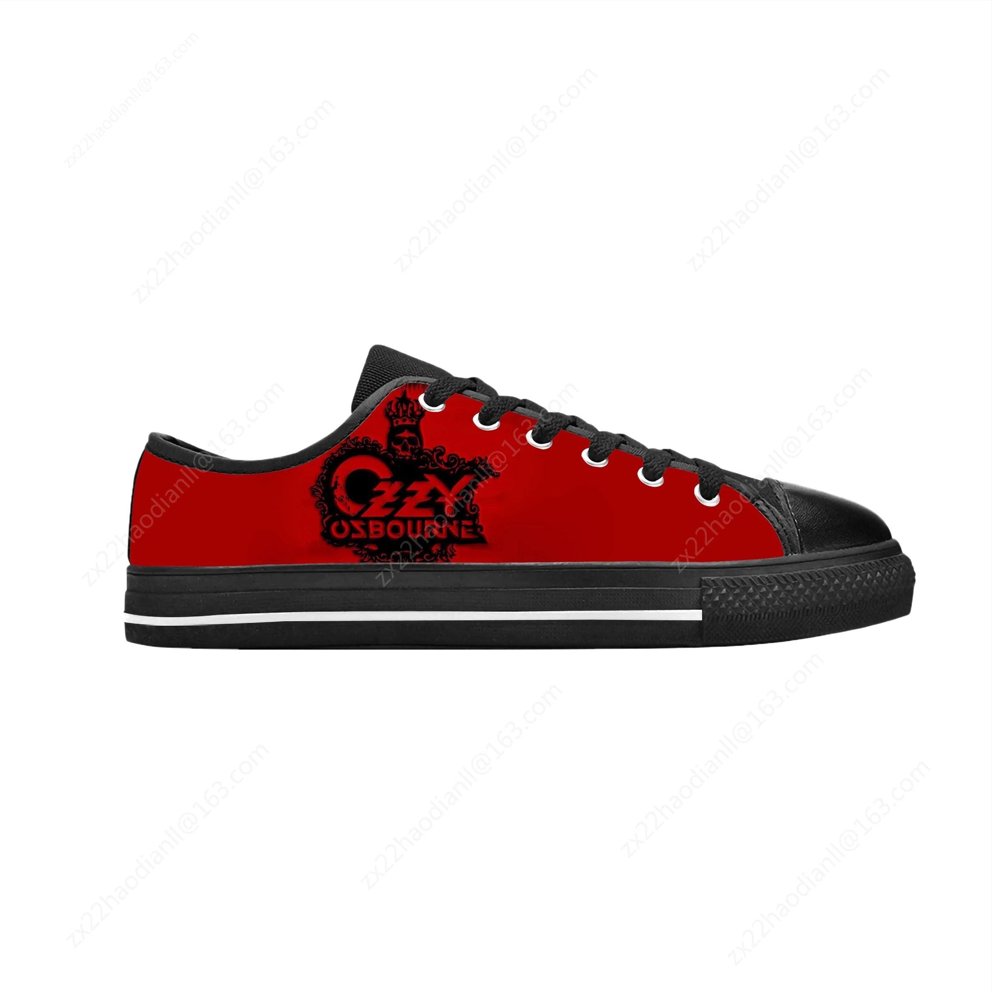 Unleash Your Inner Rock Star: Ozzy Osbourne 3D Print Casual Sneakers - Premium Shoes from Lizard Vigilante - Just $39.99! Shop now at Lizard Vigilante