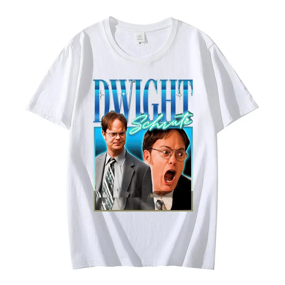 Dwight Schrute T Shirt women The Office Tv Show Tops tee Novelty Short Sleeve Crew Neck TShirt for men summer funny T-Shirts - Premium  from Lizard Vigilante - Just $17.99! Shop now at Lizard Vigilante