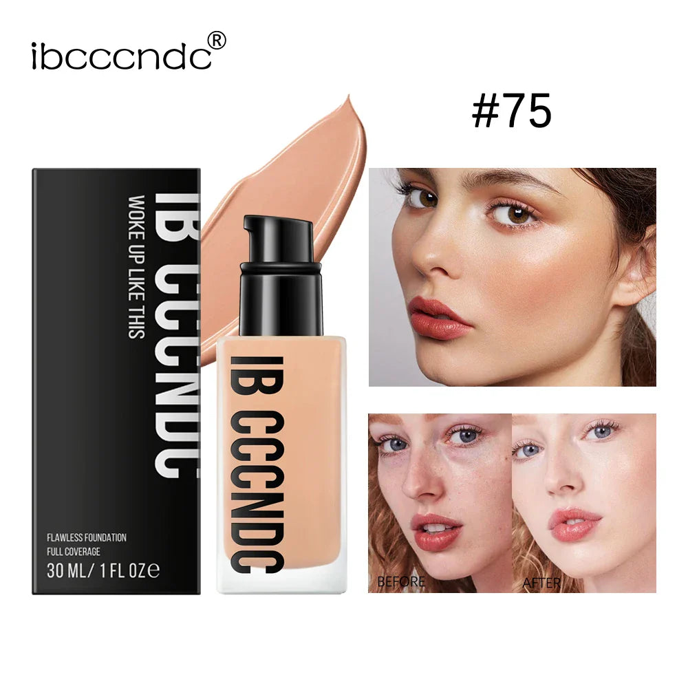 High Coverage Foundation Foundation Face Cream Cosmetic Foundations Makeup Waterproof Mist Korean Makeup Base Make Up Cc Bb Full