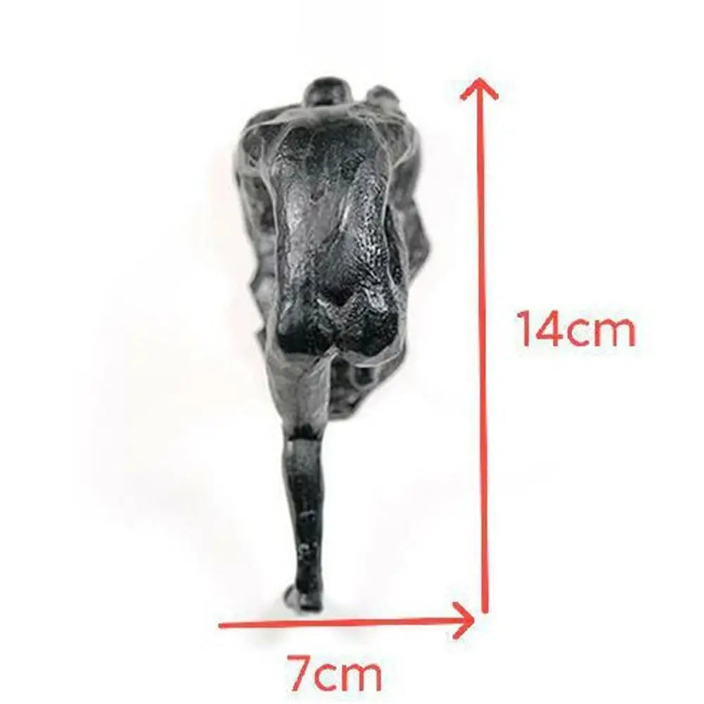 2024 Christmas Modern Simplicity Athlete Resin Sculpture Creative Climbing Man Wall Sculptures Hand-Finished For Wall Art Statue