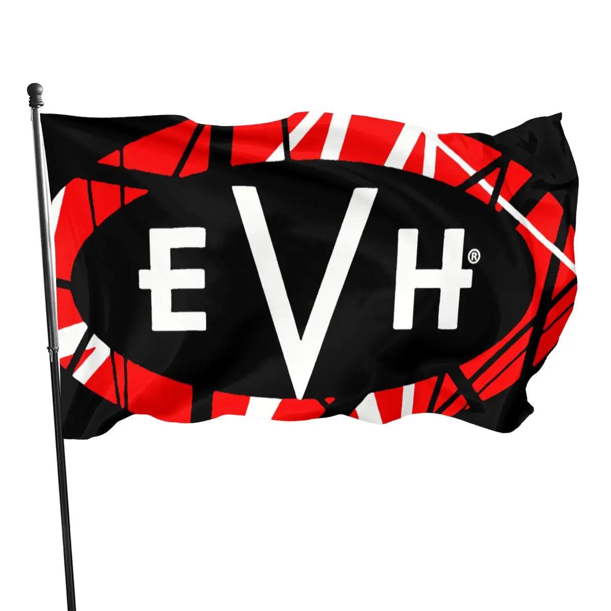 Eddie Van Halen Banner EVH Guitar God Flag Home ManCave Decor - Premium decor banner from Lizard Vigilante - Just $22.99! Shop now at Lizard Vigilante