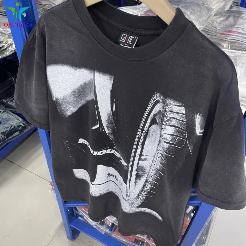 Saint Metal Dino Riot Vintage Washed Street Tee 2025