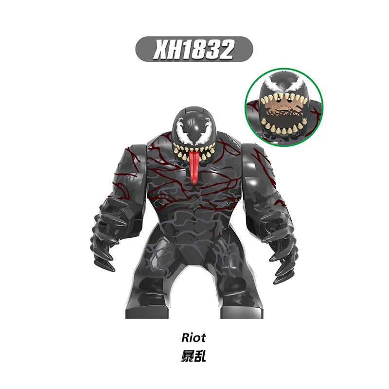 Marvel Avengers 7cm Mini Figure Building Blocks - Lizard, Spider-Man, Venom - Premium action figure from Lizard Vigilante - Just $6.99! Shop now at Lizard Vigilante