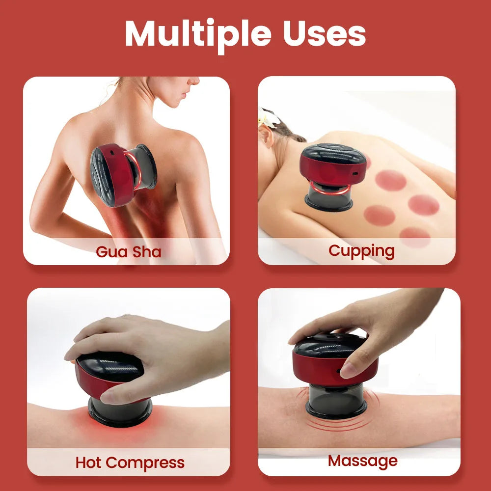 Electric Cupping Therapy Massager - Relieve Pain & Promote Wellness - Premium suction cup from Lizard Vigilante - Just $35.99! Shop now at Lizard Vigilante