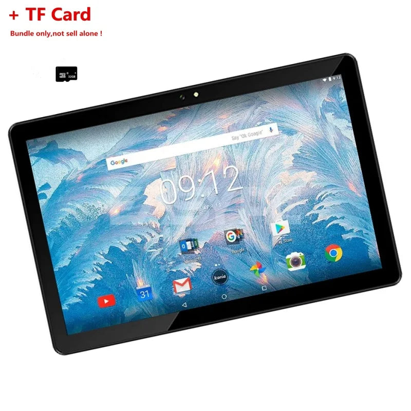 Hot Sales 10.1 INCH T4-129L Tablet PC 3GB RAM 32GB ROM Android 9.0 MTK8765 Quad Core 1280 x 800 pixels WIFI