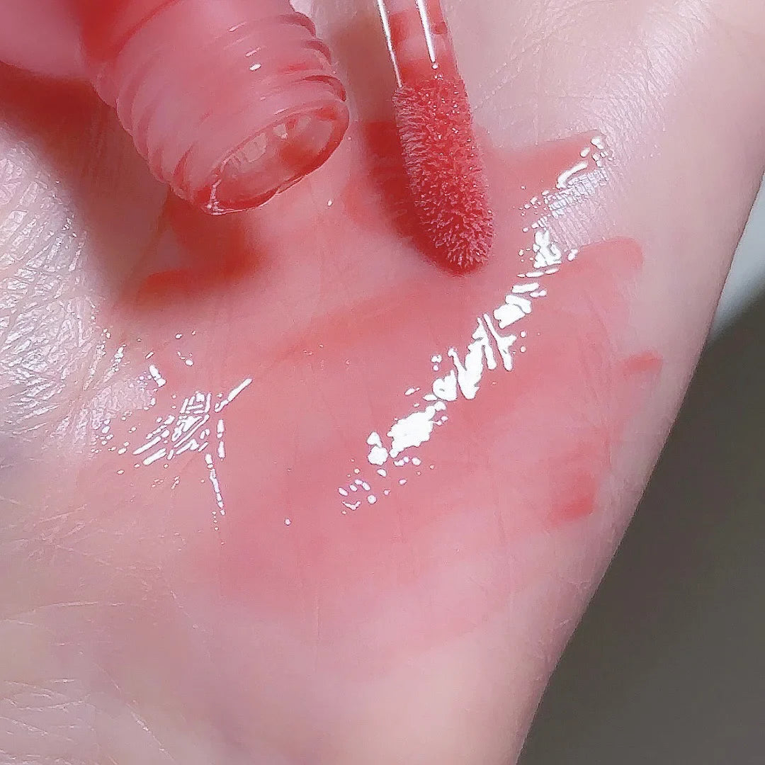 MISS LARA Show Me Cheap Lipstick Mirror Watery Glass Lip Gloss Moisturizes Whitens Atmosphere Pure Girly Lip Gloss Cosmetics Hot