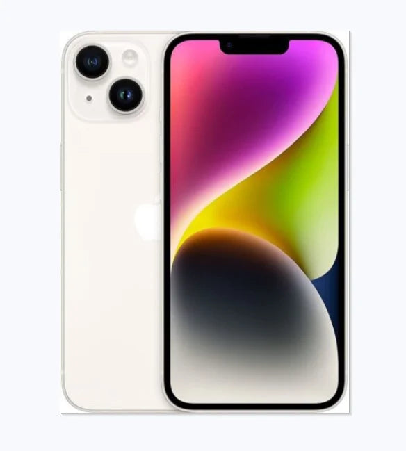 iPhone 14 International Version 1SIM+1eSIM 128/256GB ROM 6GB RAM 6.1" Genuine Super Retina OLED Face ID NFC A15 5G 98% New