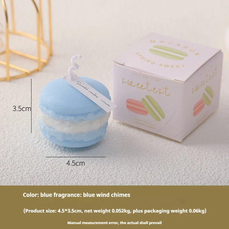 2025 Cute Macaron Creative Styling Aromatherapy Candles Home Fragrance Collection Decoration Ornaments Christmas Birthday Gifts