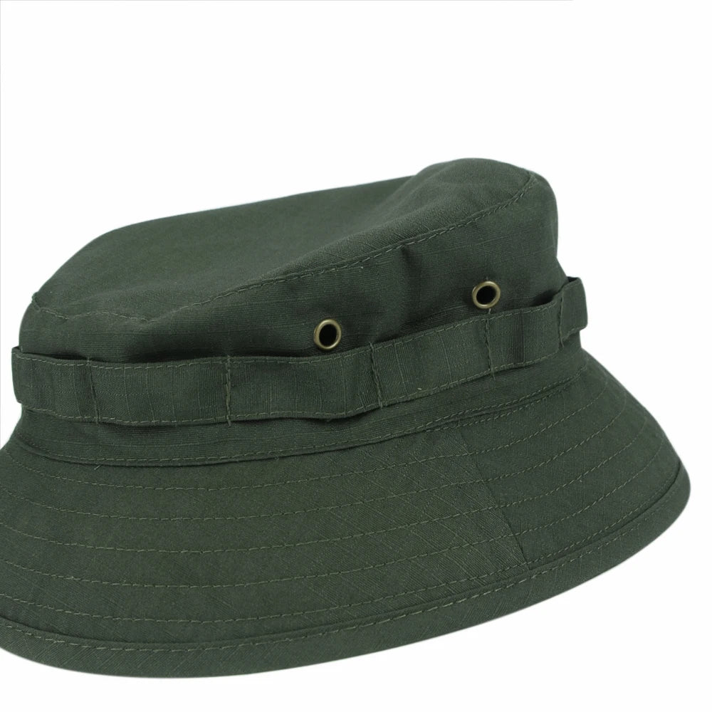 Camouflage Boonie Hat - Packable Outdoor Bucket Hat for Hiking & Fishing - Premium bucket hat from Lizard Vigilante - Just $18.88! Shop now at Lizard Vigilante