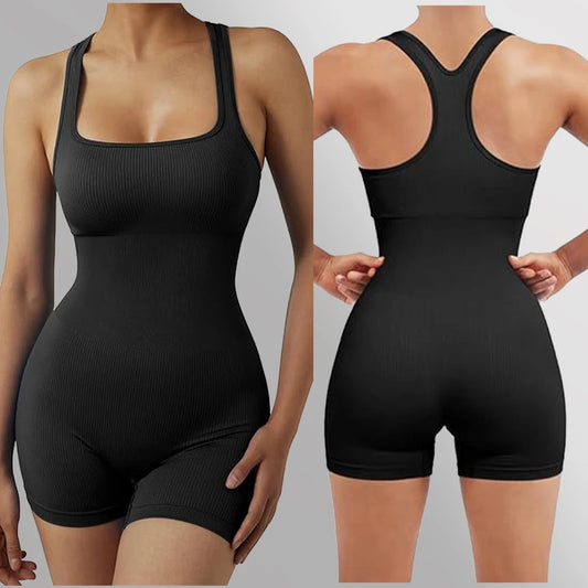 Seamless Bodysuiyts for Women  Contracted Tummy Control Rompers Sexy Sleeveless Backless  Yoga Sets Jumpsuits Women's Clothings - Premium  from Lizard Vigilante - Just $14.99! Shop now at Lizard Vigilante