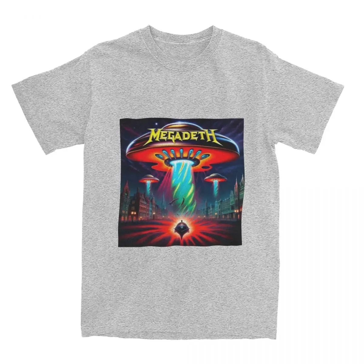 Megadeth Y2K Boston Custom Logo Cotton Tee – Men’s Short Sleeve Casual Summer T-Shirt - Premium t-shirt from Lizard Vigilante - Just $23.88! Shop now at Lizard Vigilante