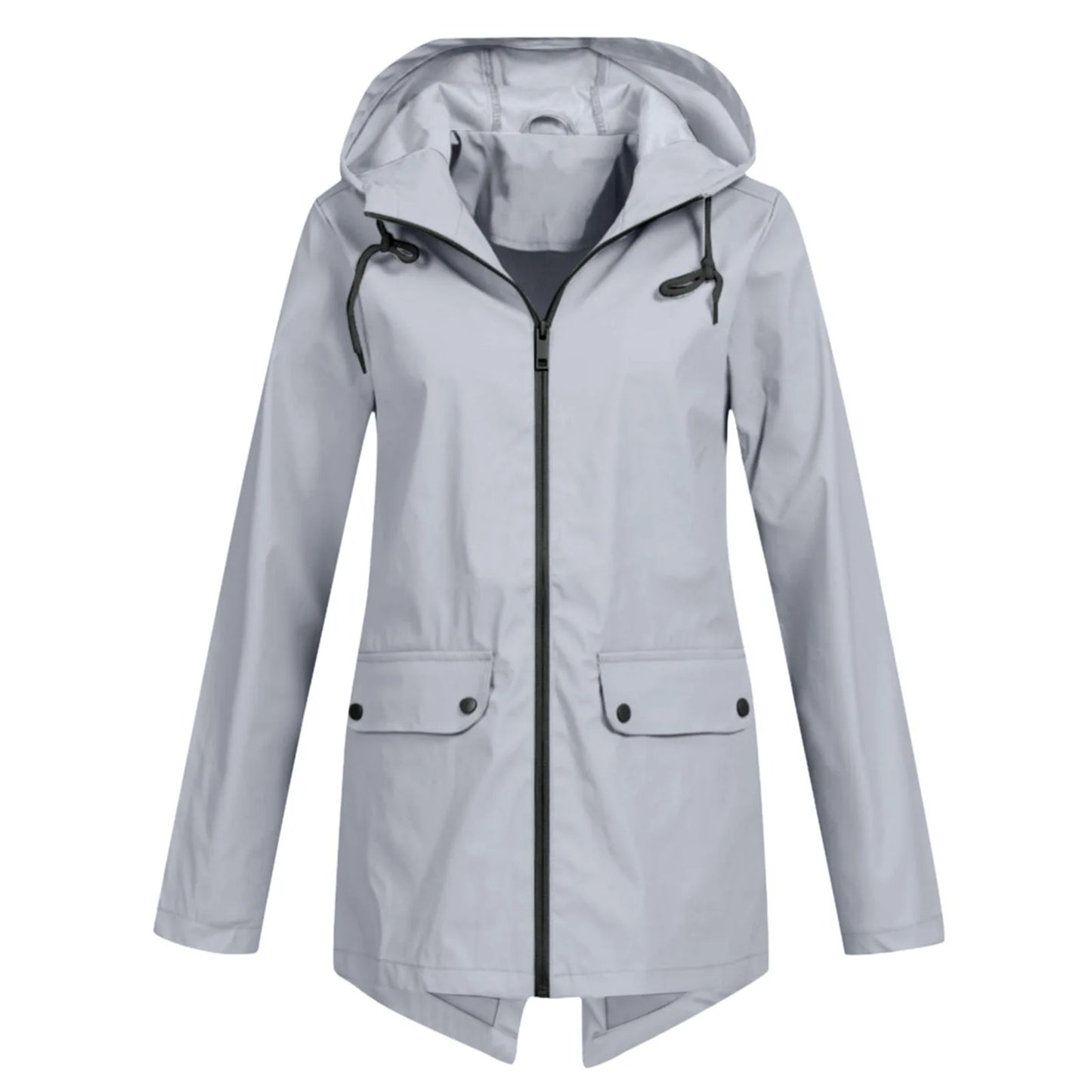 Camping Rain Jacket Women Waterproof Zipper Rain Jacket Color Ladies Outdoor Mountaineering Hunting Raincoats Plus Size S-3XL - Premium  from Lizard Vigilante - Just $23.99! Shop now at Lizard Vigilante