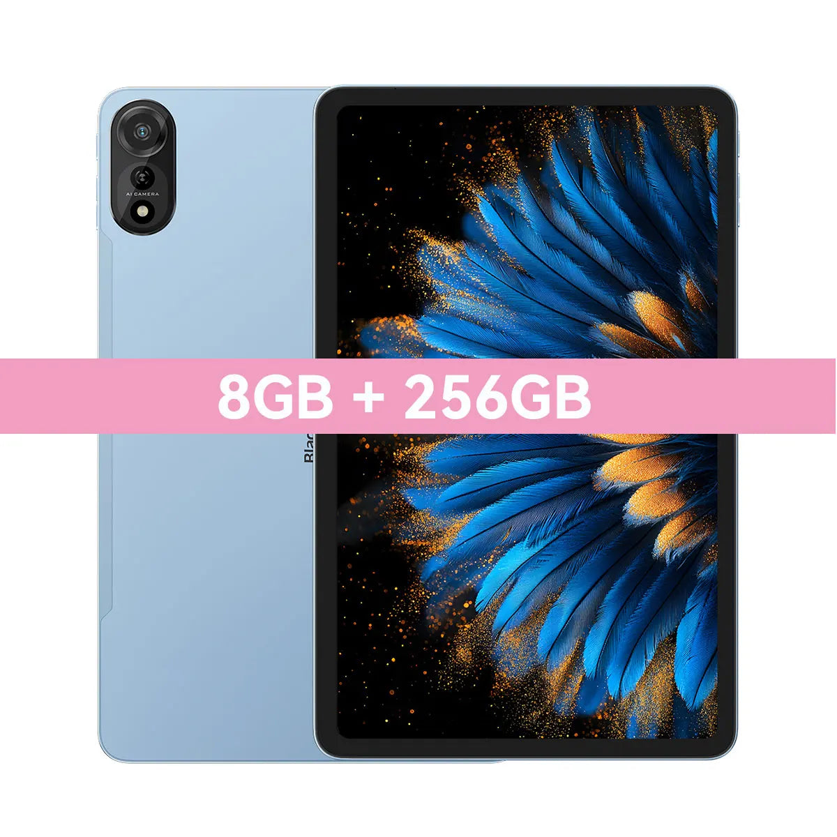 Blackview MEGA 2 Tablet PC 12'' 2K FHD+ Display Unisoc T615 12GB+12GB RAM 256GB ROM 9000mAh Battery 16MP Android 15 4G Tablets