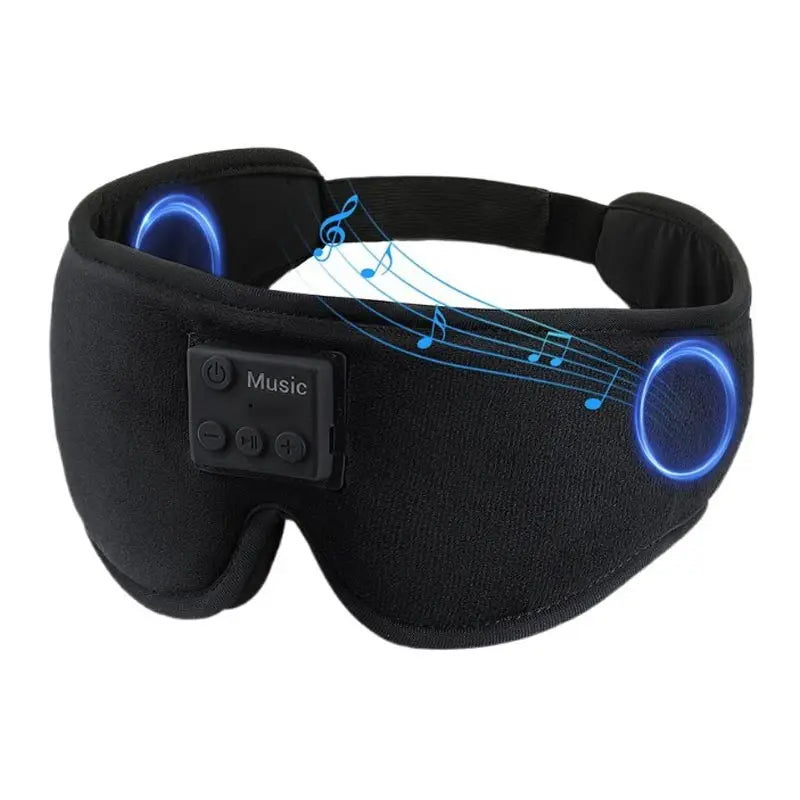 White noise version 3D wireless music sleep headset bluetooth eye mask microphone call manufacturers Dropshipping Christmas Gift - Premium  from Lizard Vigilante - Just $37.99! Shop now at Lizard Vigilante