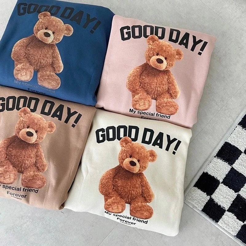 Dog Clothes Dog Costume Pet Clothes Cartoon Bear Pet Shirt  Puppy Clothes Pet Vest Pet Clothes Dog Sport Shirt XS-XXL