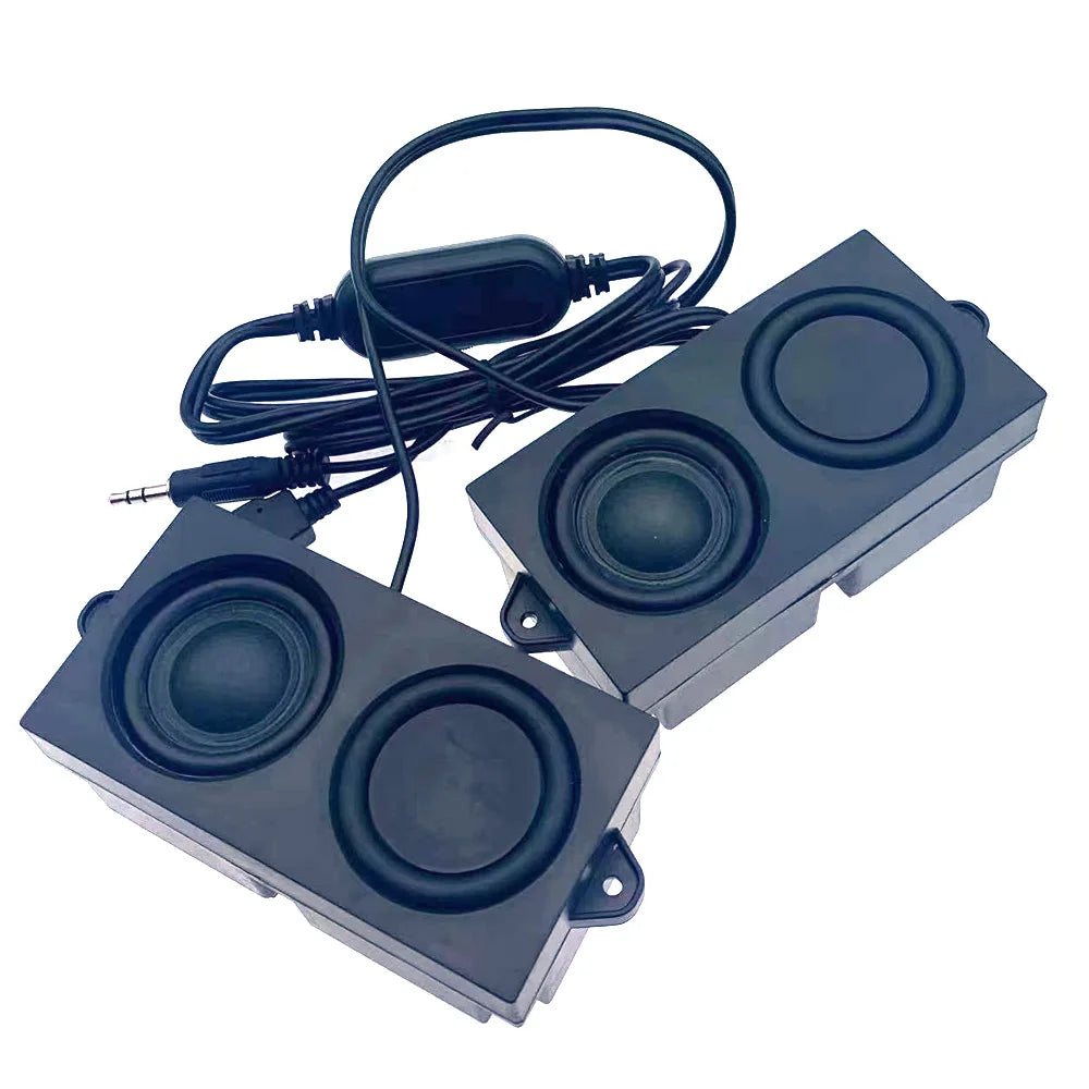 Portable Bluetooth Speaker Multimedia USB Stereo Loudspeaker Mini Music Player Surround Bass Box for pc Laptops Notebook Mobile