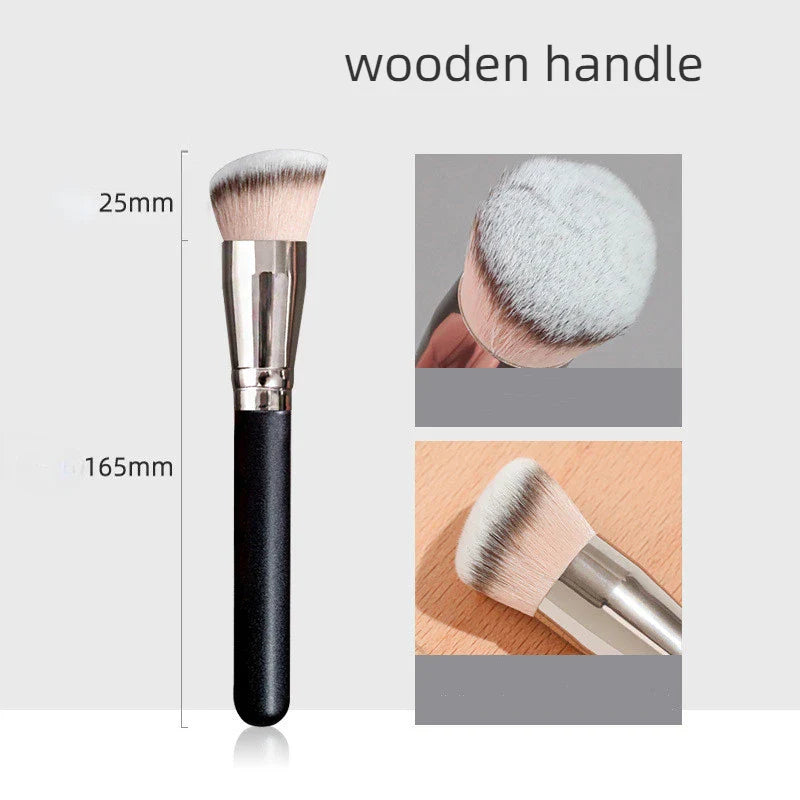Foundation Concealer Makeup Brushes Angled Seamless Cover Synthetic Dark Circle Liquid Cream Cosmetic Brush Facial Make Up Tools