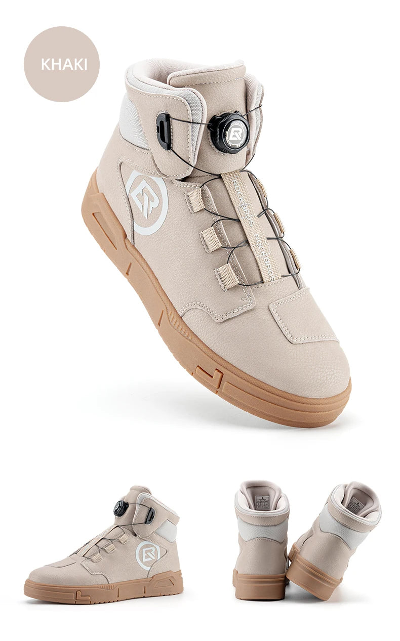 Rockbros Street Metal Moto Shoes 2025 – Hybrid Cycling & Chaos Edition