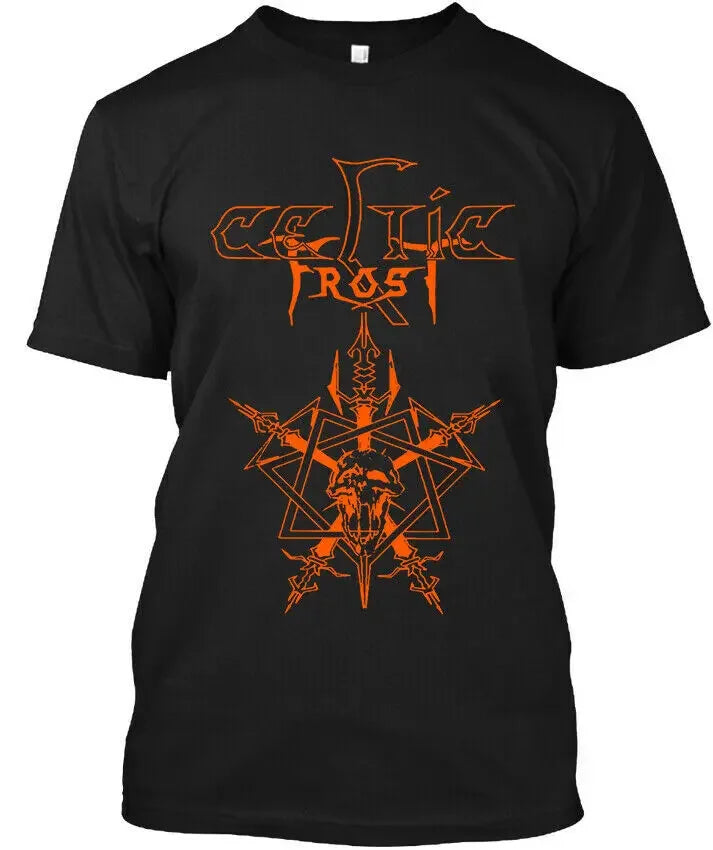 Celtic Frost Swiss Black Metal Band Retro Graphic T-Shirt – S-4XL - Premium T-Shirts from Lizard Vigilante - Just $23.88! Shop now at Lizard Vigilante