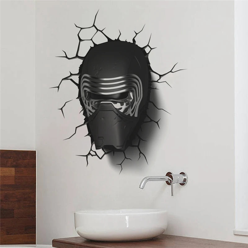 DEATH STAR BLAST FX – 3D Star Wars Wall Sticker for Kids’ Rooms & Rebel Hideouts - Premium decor from dsers - Just $26.99! Shop now at Lizard Vigilante