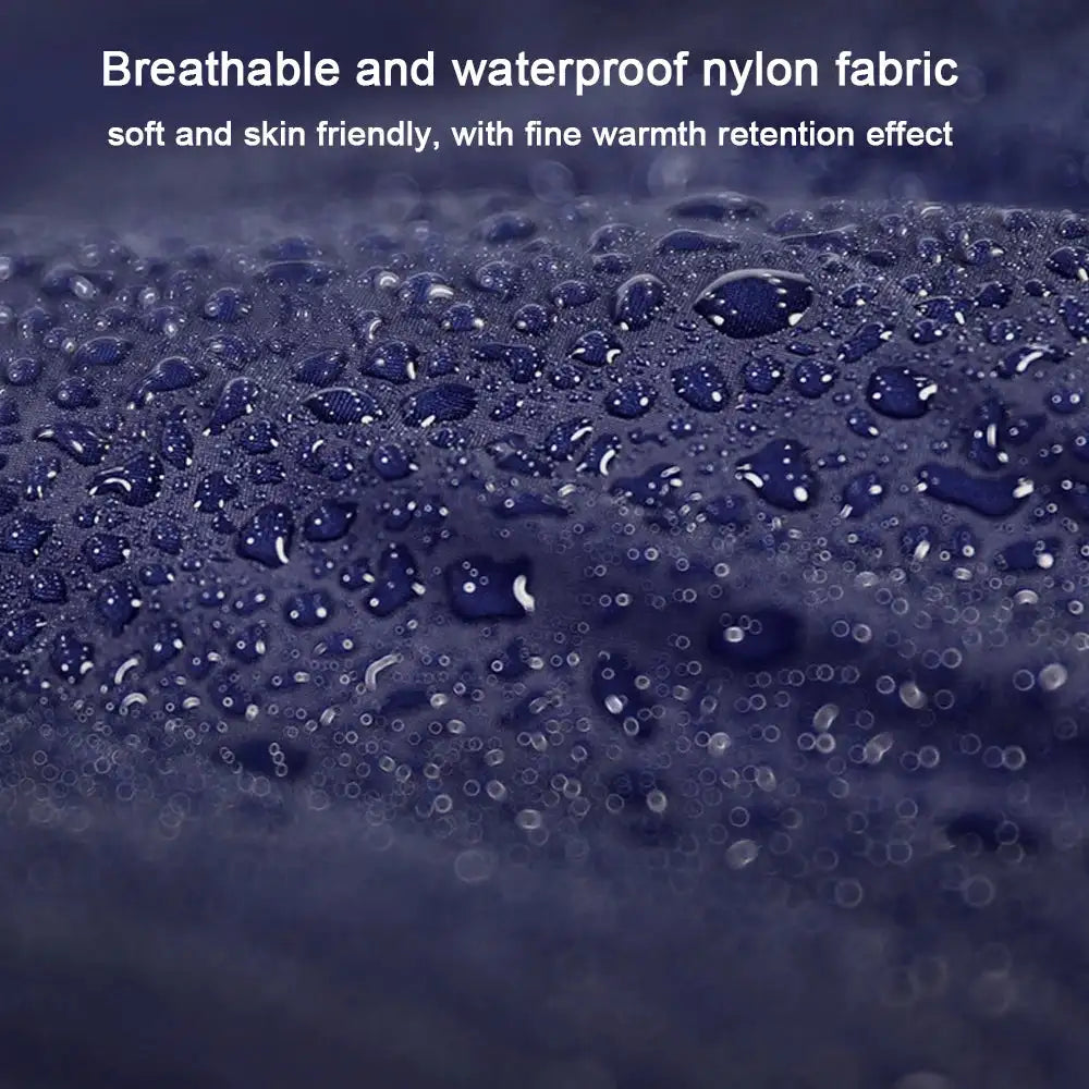 Outdoor Wearable Cloak Sleeping Bag Portable Warming Sleeping Bag Light-weight Cotton Sleeping Bag for Winter Camping Travel