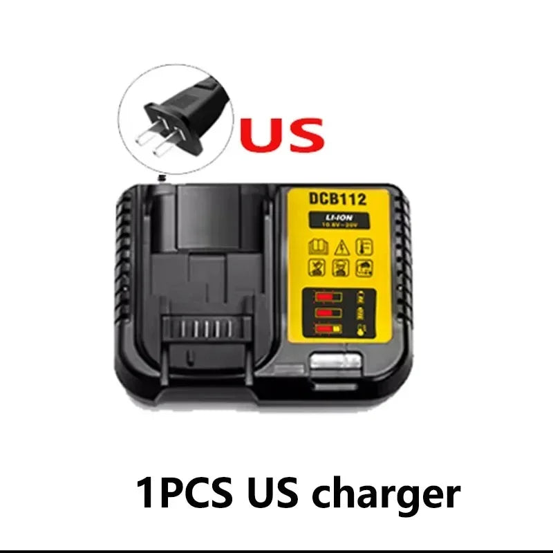High-Capacity 12V Lithium Battery for Dewalt Tools – 3.0Ah / 5.0Ah / 6.0Ah – Compatible with DCB120, DCB124, DW089LG, DCD701F2, Laser Levels & More