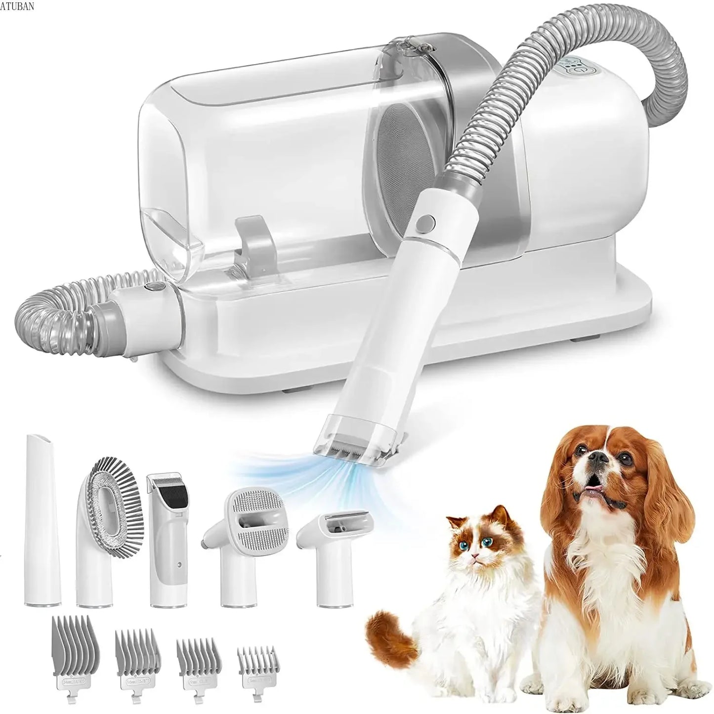 ATUBAN Pet Grooming Vacuum: The Ultimate All-in-One Solution - Premium vacuum from Lizard Vigilante - Just $99.88! Shop now at Lizard Vigilante