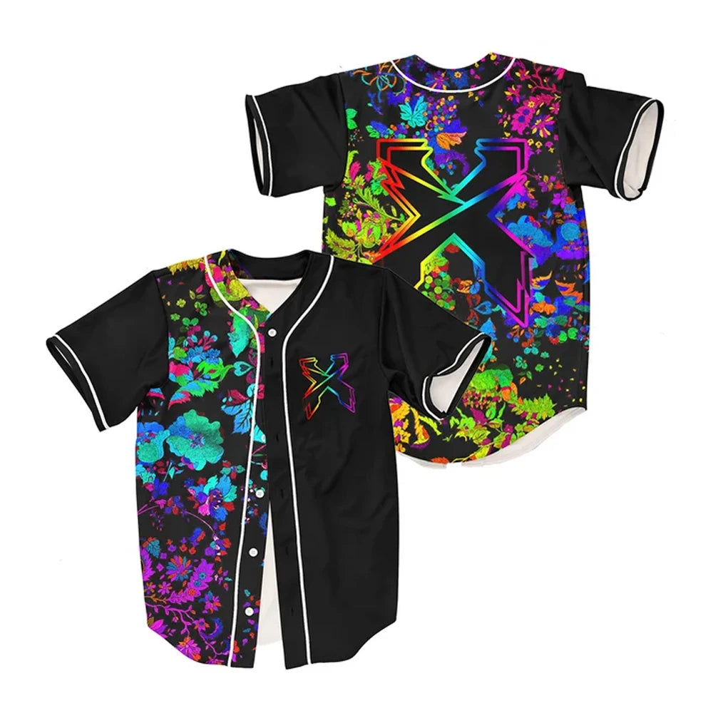 Excision Cosmic Bloom Rave Jersey – EDM Bass Drop 3D Festival Shirt for Hypnotic Headbangers & Fashion Anarchists - Premium jersey from Lizard Vigilante - Just $38.88! Shop now at Lizard Vigilante