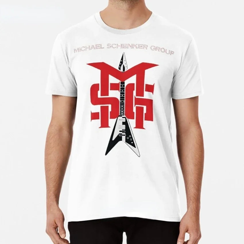 Michael Schenker Group MSG Rock Heavy Hard Metal Armed and Ready Clothing - Premium tshirt from Lizard Vigilante - Just $23.99! Shop now at Lizard Vigilante