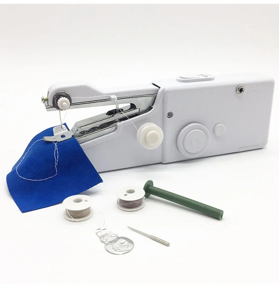 Lizard Vigilante Handheld Mini Sewing Machine – Portable Manual Stitcher for Quick Repairs, Travel & DIY Needlework - Premium sewing machine from dsers - Just $22.22! Shop now at Lizard Vigilante