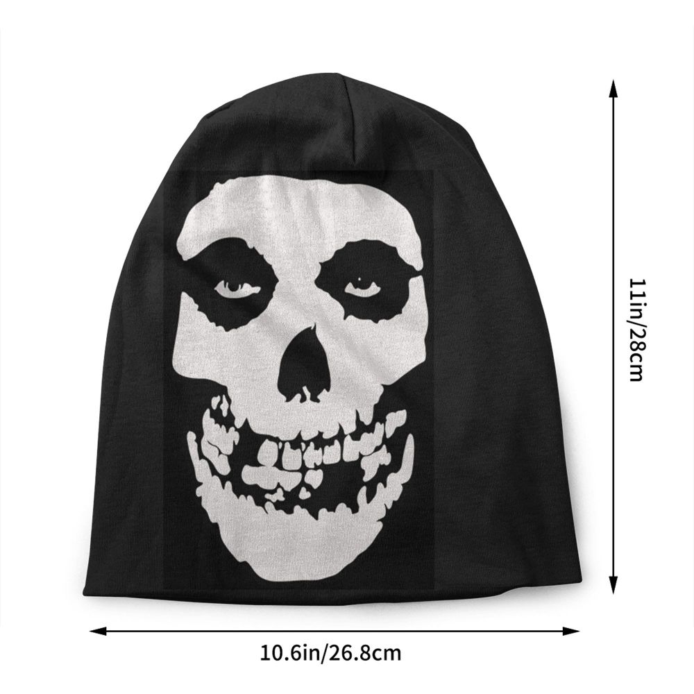 Misfits Horror Punk Rock Knit Beanie – Unisex Winter Skull Cap for Men & Women - Premium beanie from dsers - Just $19.99! Shop now at Lizard Vigilante