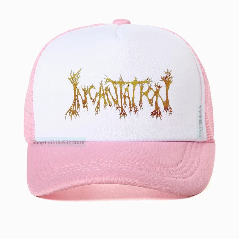 Incantation Death Metal Immolation Mayhem Watain Blood Baseball Cap - Unisex Metal Band Snapback Hat, Adjustable Rock Hat for Men & Women - Premium Hats from Lizard Vigilante - Just $23.88! Shop now at Lizard Vigilante