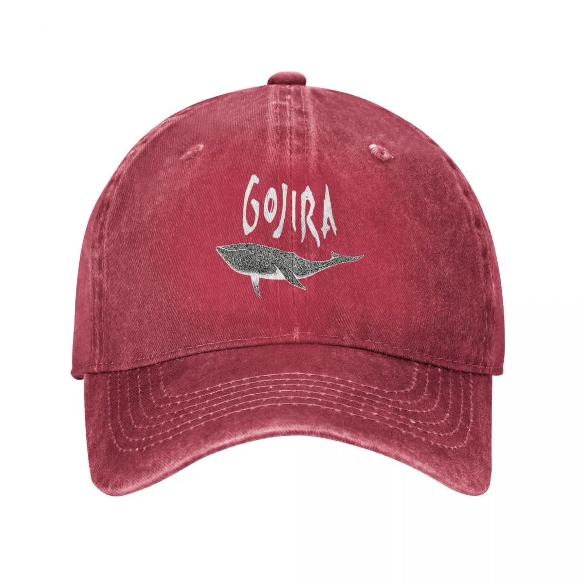 From Mars to Earth: Gojira Baseball Cap - Premium Baseball cap from Lizard Vigilante - Just $23.88! Shop now at Lizard Vigilante