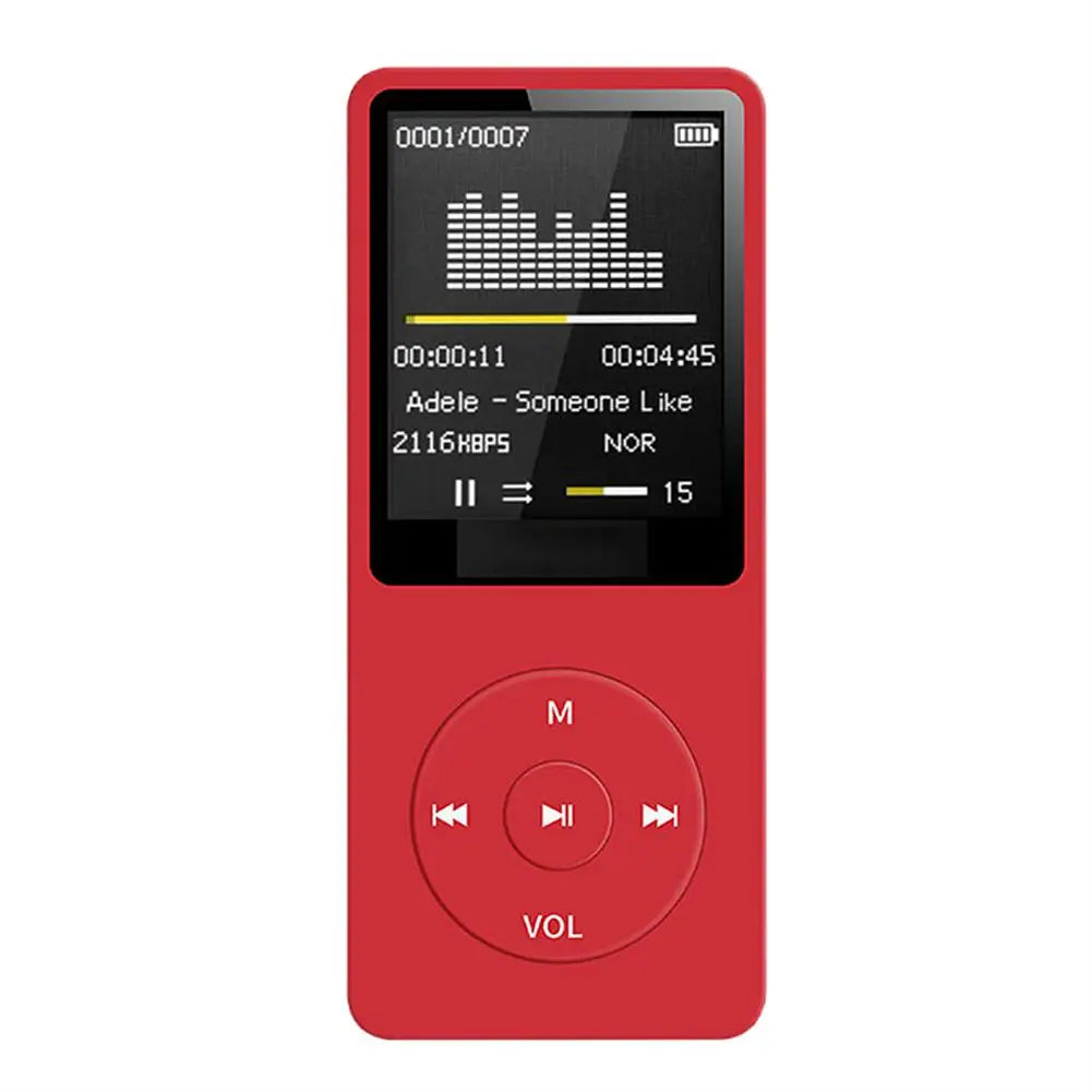 Mp3 Music Player Bluetooth-Compatible Lossless Portable Fm Radio External Ultra-thin Student Sports Walkman Mp3 Player Recorder - Premium mp3 music player from Lizard Vigilante - Just $19.99! Shop now at Lizard Vigilante