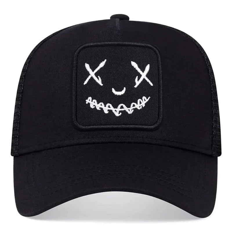 Unisex XX Embroidery Mesh Baseball Cap – Adjustable Sunscreen Hat for Casual Outdoor Travel - Premium hat from Lizard Vigilante - Just $25.99! Shop now at Lizard Vigilante