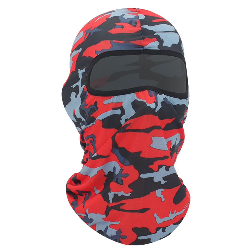 Outdoor Balaclava Face Mask Hood UV Protection Motorcycle Cycling Hunting Neck Gaiter