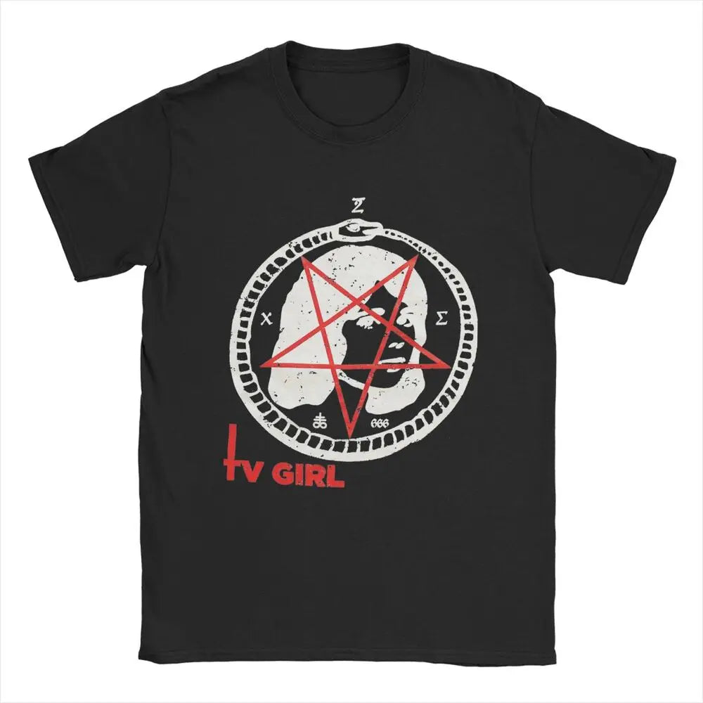 "TV SCREAM GIRL" Punk Broadcast Tee – Broadcast Shutdown Edition by Lizard Vigilante - Premium tee from dsers - Just $36.66! Shop now at Lizard Vigilante