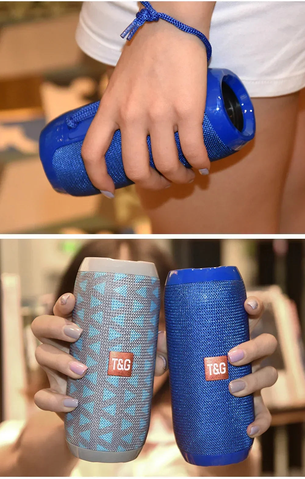 TG117 Bluetooth Speakers Portable Wireless Sound Box  Outdoor Waterproof Stereo Surround Supports TF Radio altavoz bluetooth