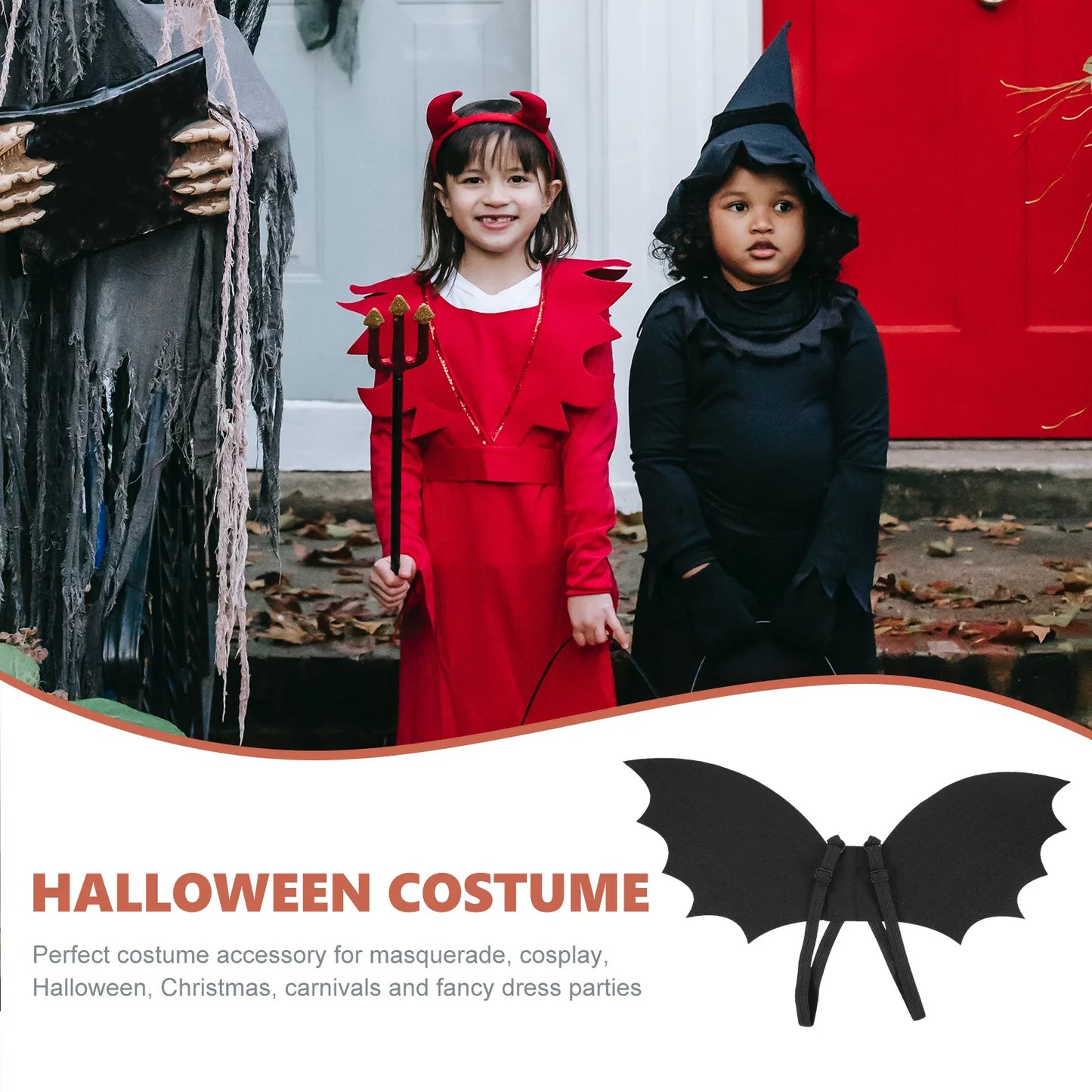 Halloween Bat Wing Cosplay Costume Accessory Performance Prop For Boys Girls Halloween Cat Costume Pet Products Unique Props