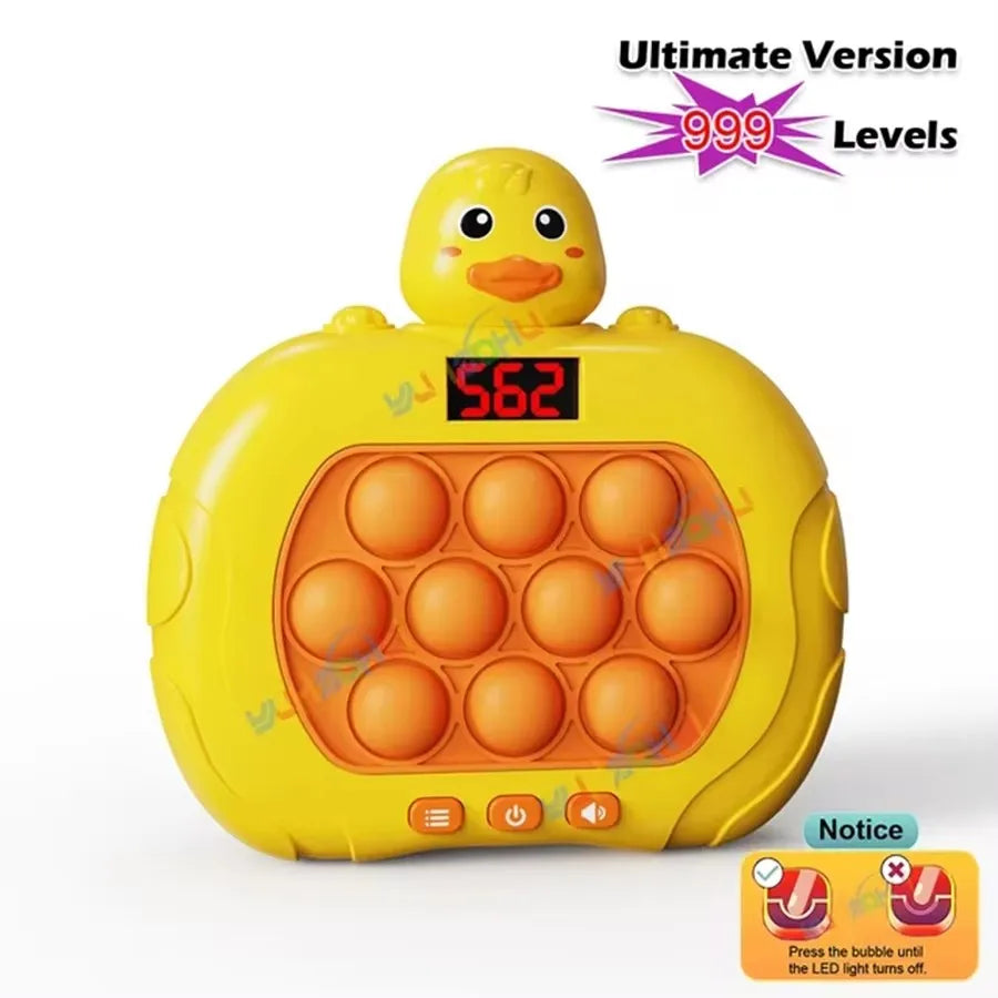 999 Levels Electronic Pop Light Quick Push Game Console - Premium game from Lizard Vigilante - Just $19.88! Shop now at Lizard Vigilante